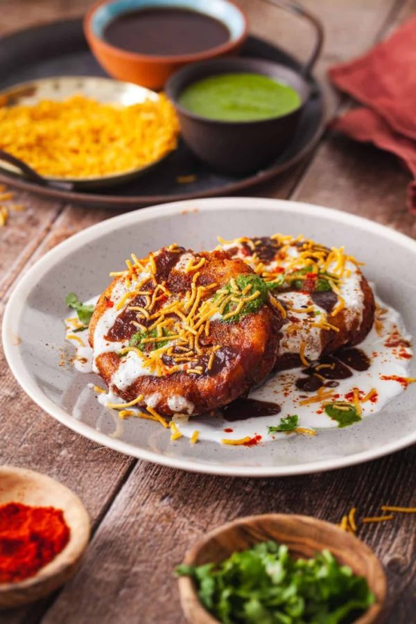 Aloo Tikki Chaat